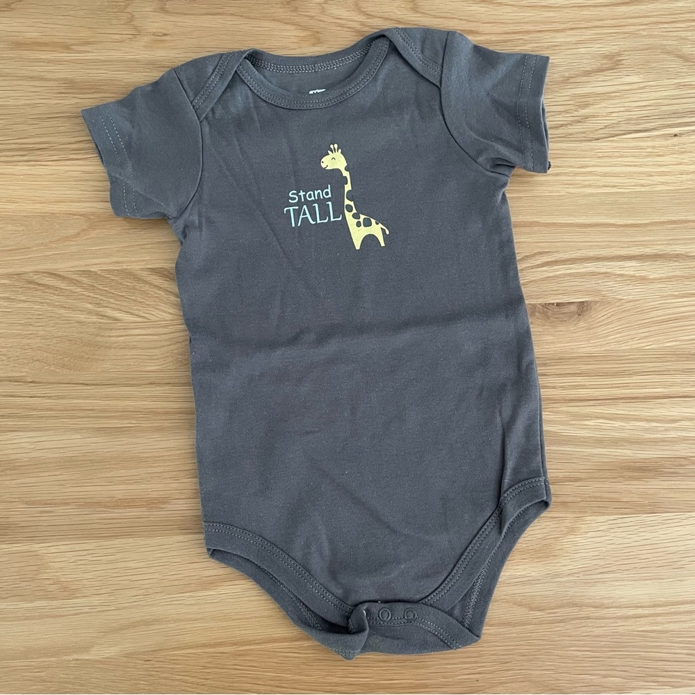 HB Giraffe Short Sleeve Bodysuit, 24 Months